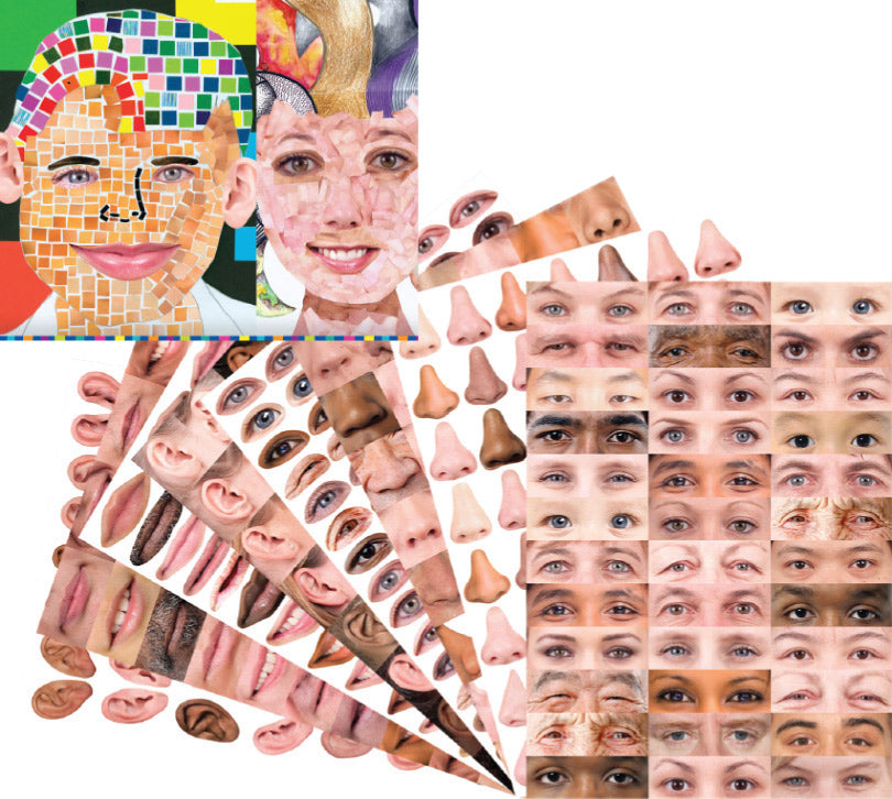 Parts Of Our Faces A3 Paper Sheets 40pcs