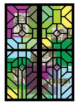 Stained Glass Frames 40pcs