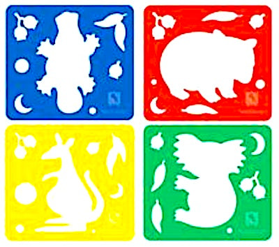 Dough Cutters Aussie Animals 4pcs