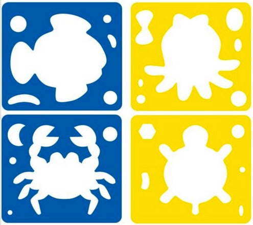 Dough Cutters Sealife 4pcs