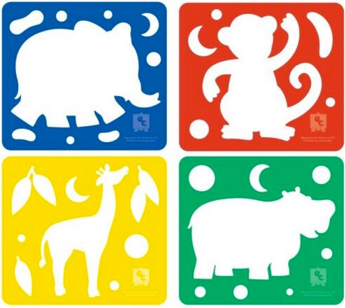 Dough Cutters Jungle 4pcs