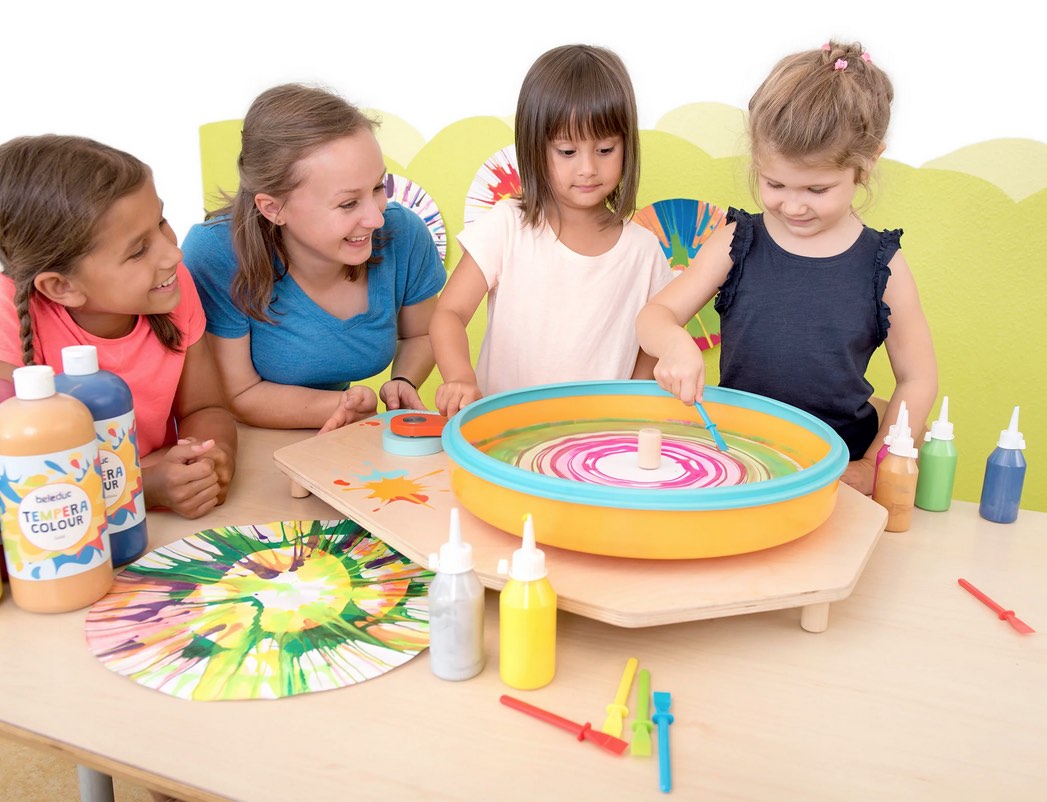 Painting Centrifuge Table