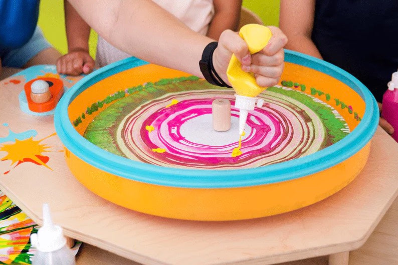 Painting Centrifuge Table