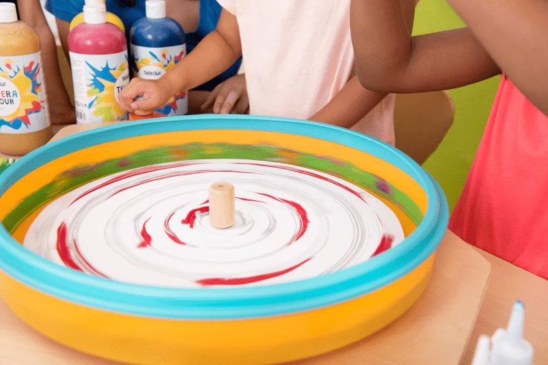 Painting Centrifuge Table