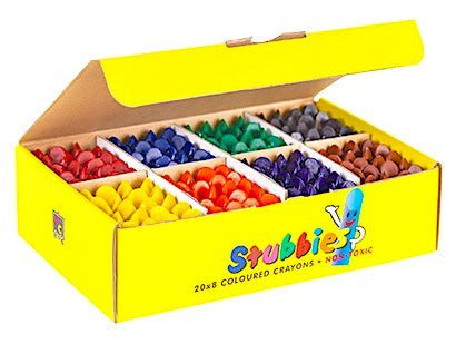 Stubbies Crayons 160pcs