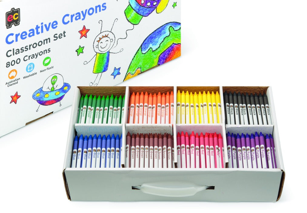 Creative Crayons Classpack 800pcs