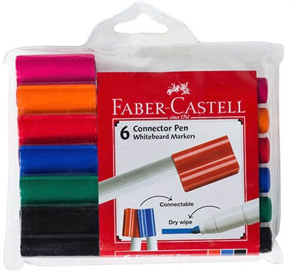 Faber Castell Whiteboard Markers 6pcs