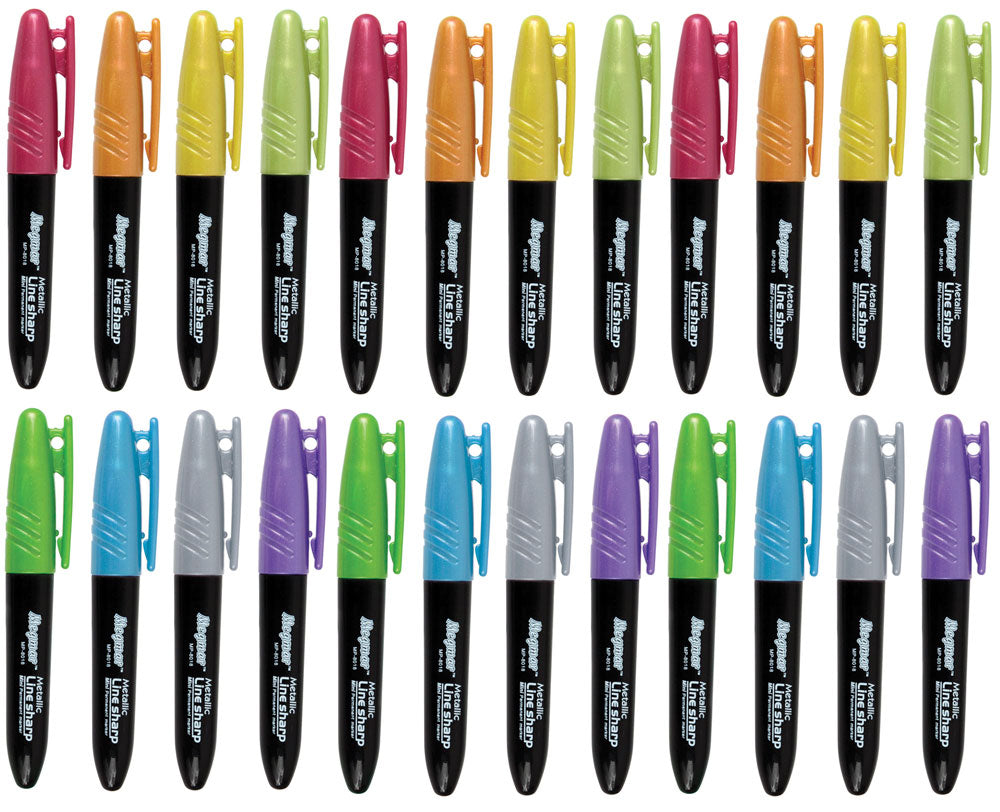 Metallic Markers 24pcs