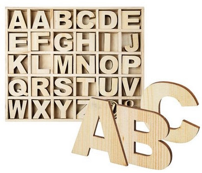 Wooden Alphabet Box 150pcs
