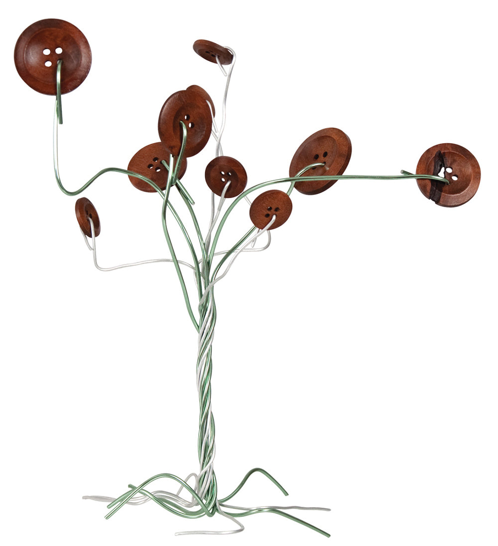 Wooden Buttons Assorted 50pcs