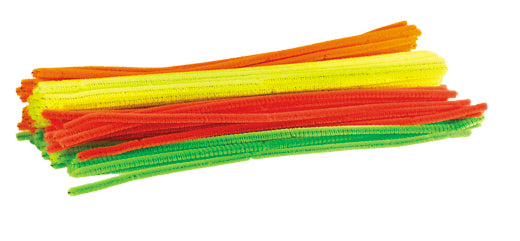 Chenille Stems Neon 100pcs