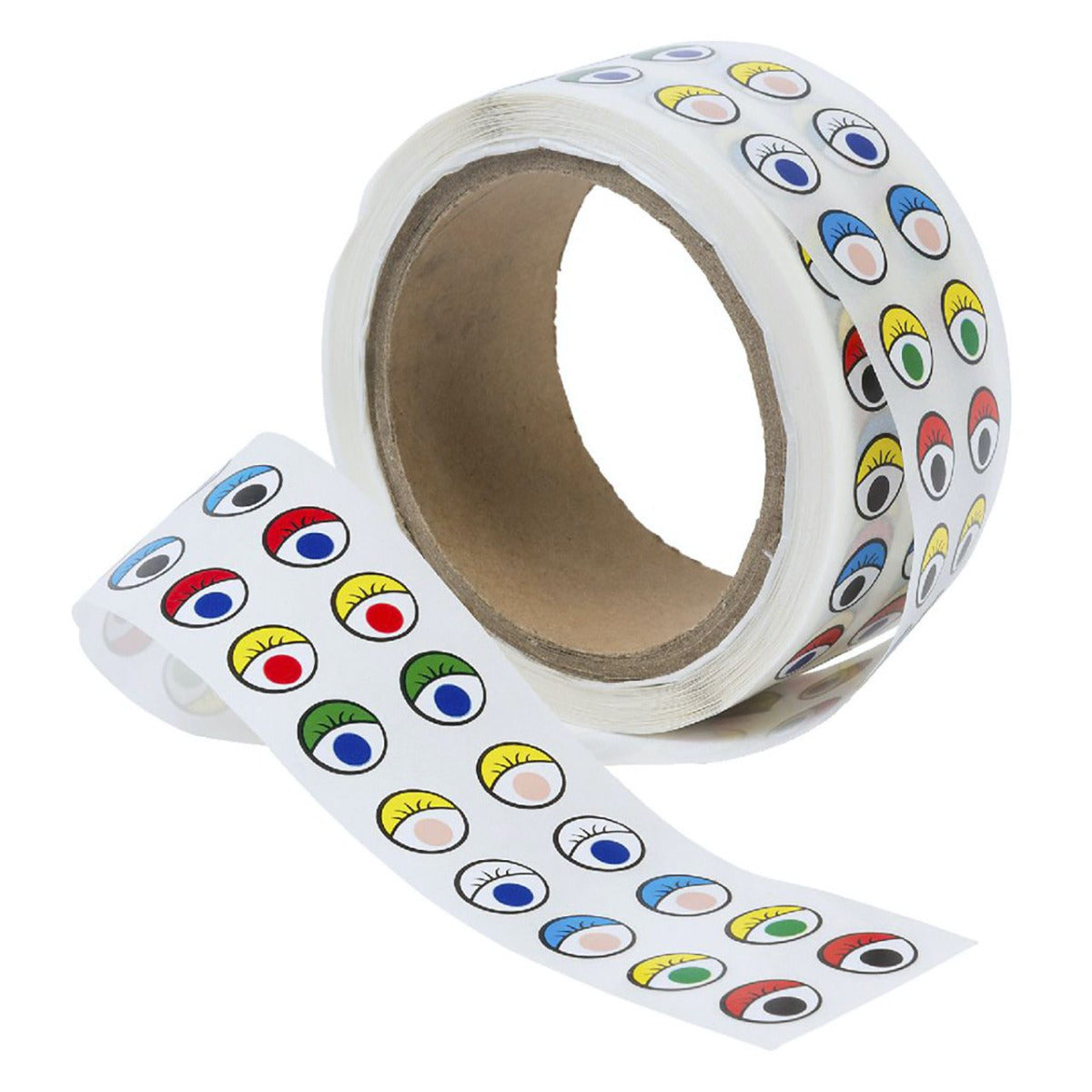Coloured Eye Stickers Roll 2000pcs