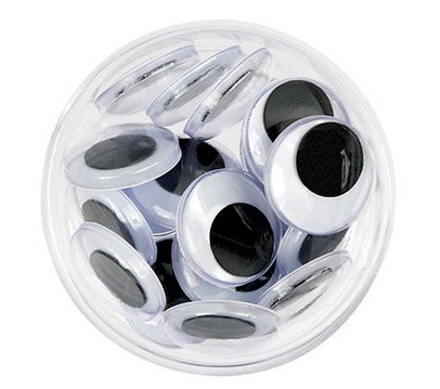 Stackable Joggle Eyes Black & White 550pcs