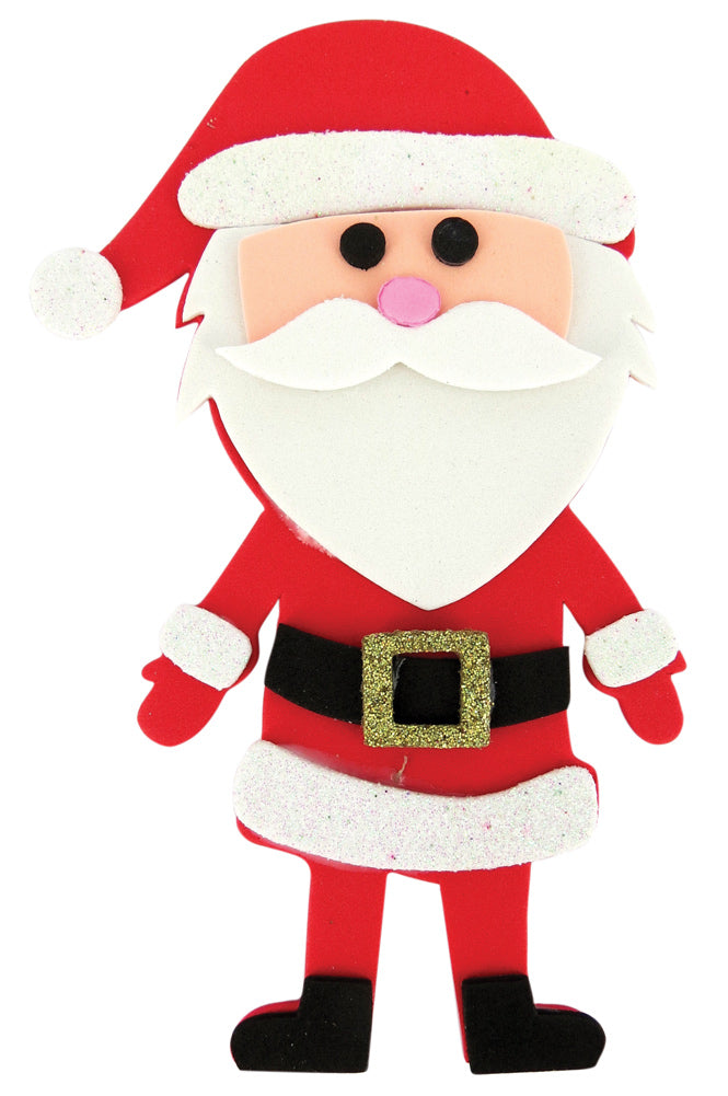 Foam Santa Kits Set of 20