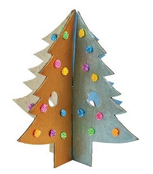 Papier Mache 3D Trees 10pcs