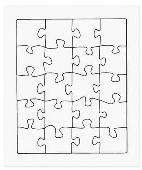 Blank Jigdraws 20pcs