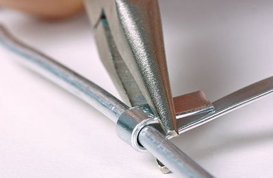 Armature Wire Silver Flat 50m