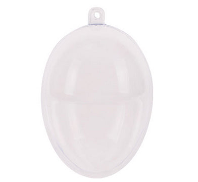 Plastic Clear Eggs 5pcs