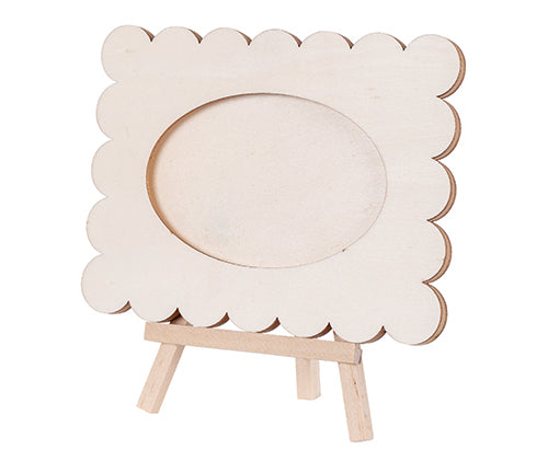 Wooden Photo Frame With Folding Easel 5 Sets