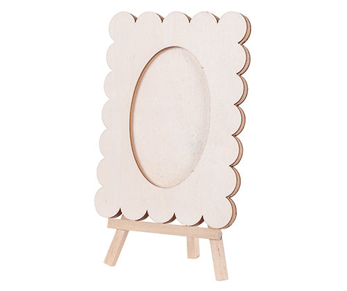 Wooden Photo Frame With Folding Easel 5 Sets