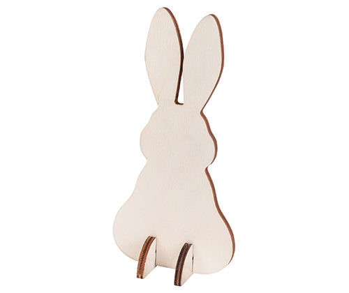 Wooden Standing Bunnies 10pcs