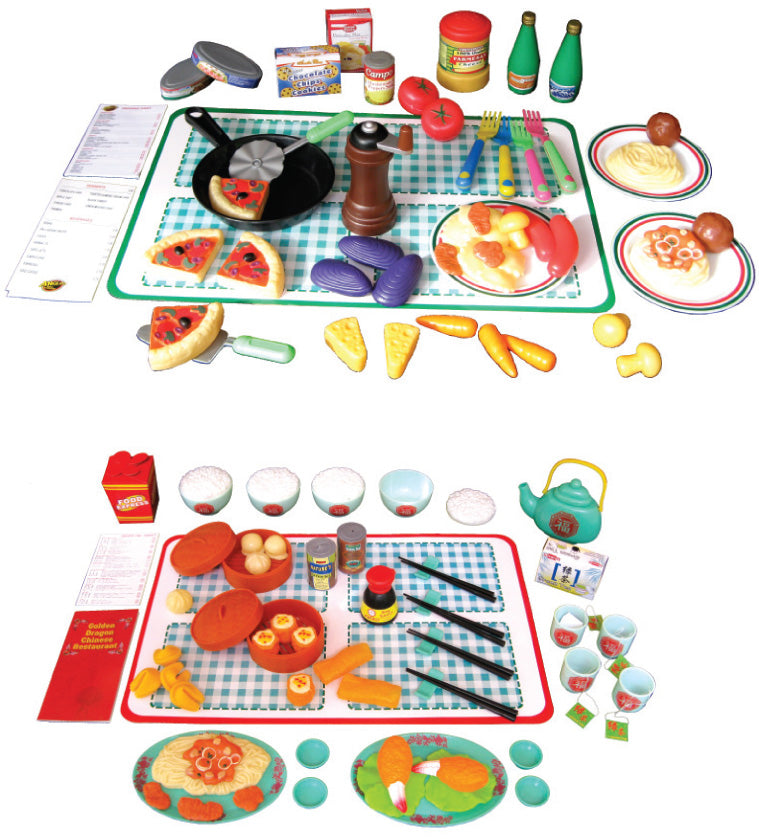 Chinese and Italian Playset 115pcs