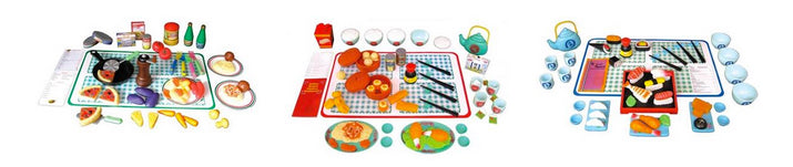 Italian, Chinese and Japanese Complete Playsets 175pcs