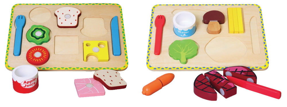 Lunch and Dinner Playtrays 25pcs