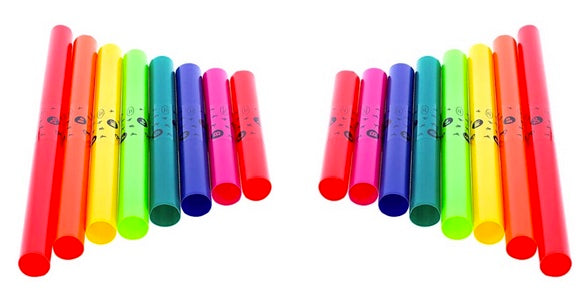 Boomwhackers – Two C Major Diatonic Sets (16 Pieces) | Classroom Music Tubes