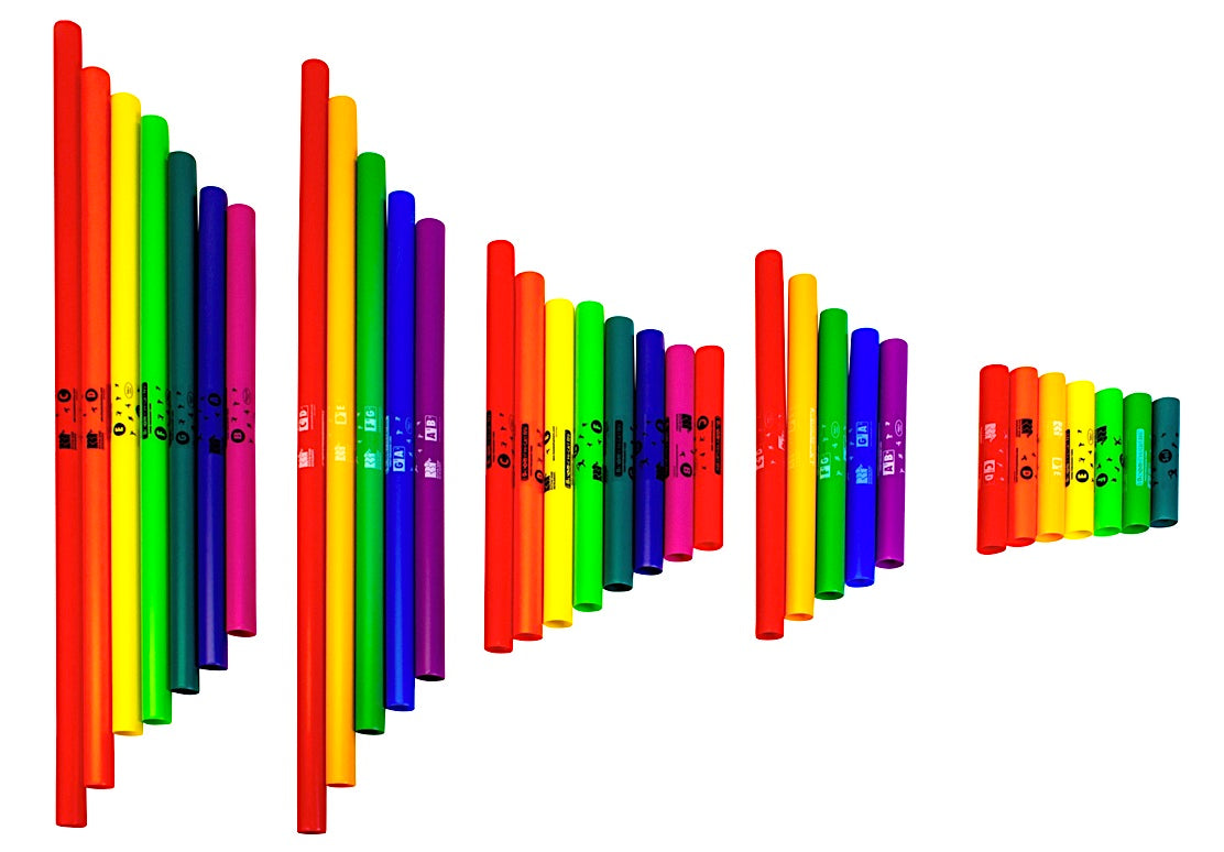 Boomwhacker Full Spectrum Set – 32 Pieces | Complete Classroom Music Kit