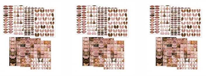 Parts of Our Faces A3 Paper Sheets 120pcs