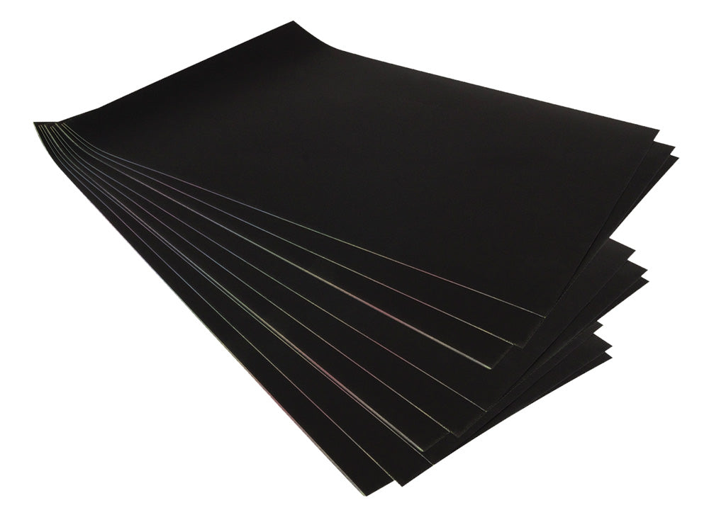 Budget Scratch Art A4 Cards 36pcs