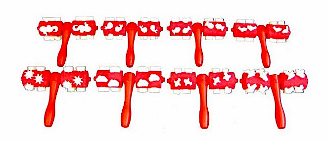 Dual Paint Rollers Bulk Pack 8pcs