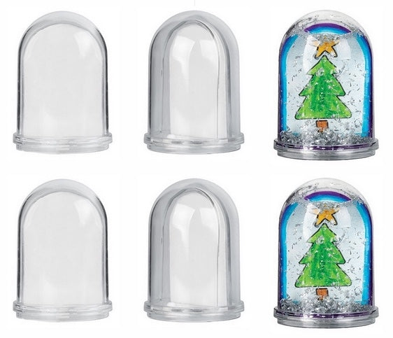 Snow Domes Set 6pcs
