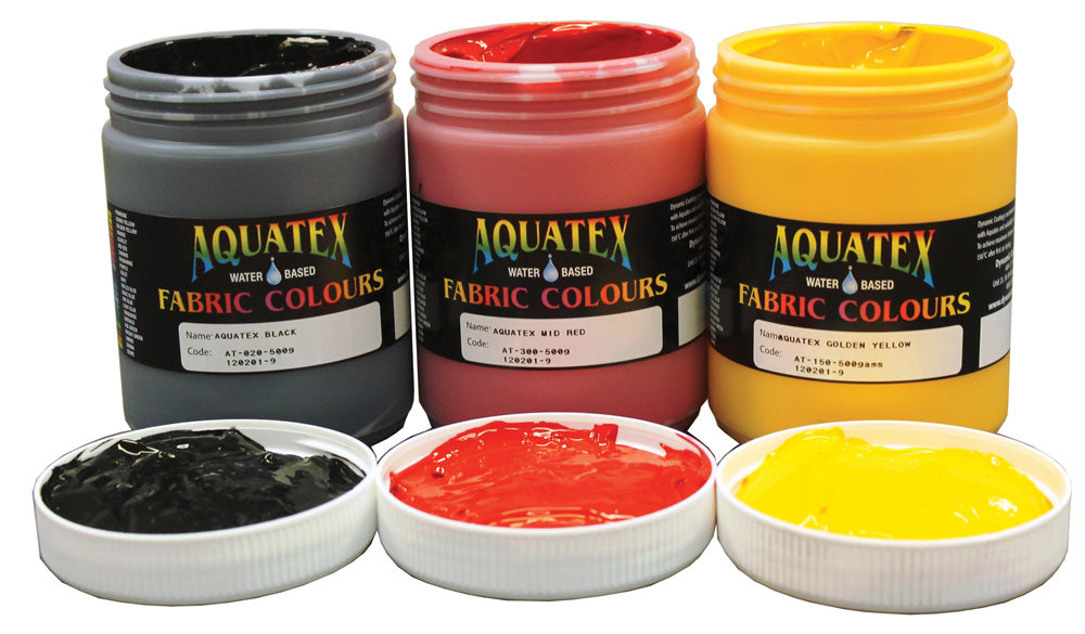 Aquatex Fabric Paint 3 x 500ml The Aborigines, The Sun and The Earth