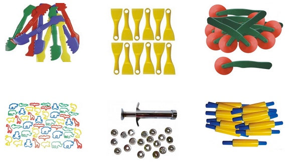 Bulk Dough Modelling and Baking Set 97pcs