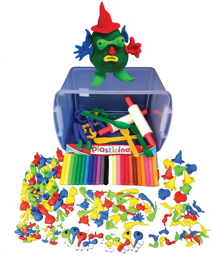 Super Dough Character Modelling Set in Tub 138pcs