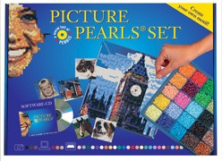 Iron-On Picture Pearls Starter Set in 30 Colours