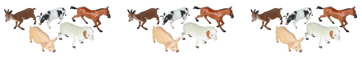 Farm Animal Replicas 15pcs
