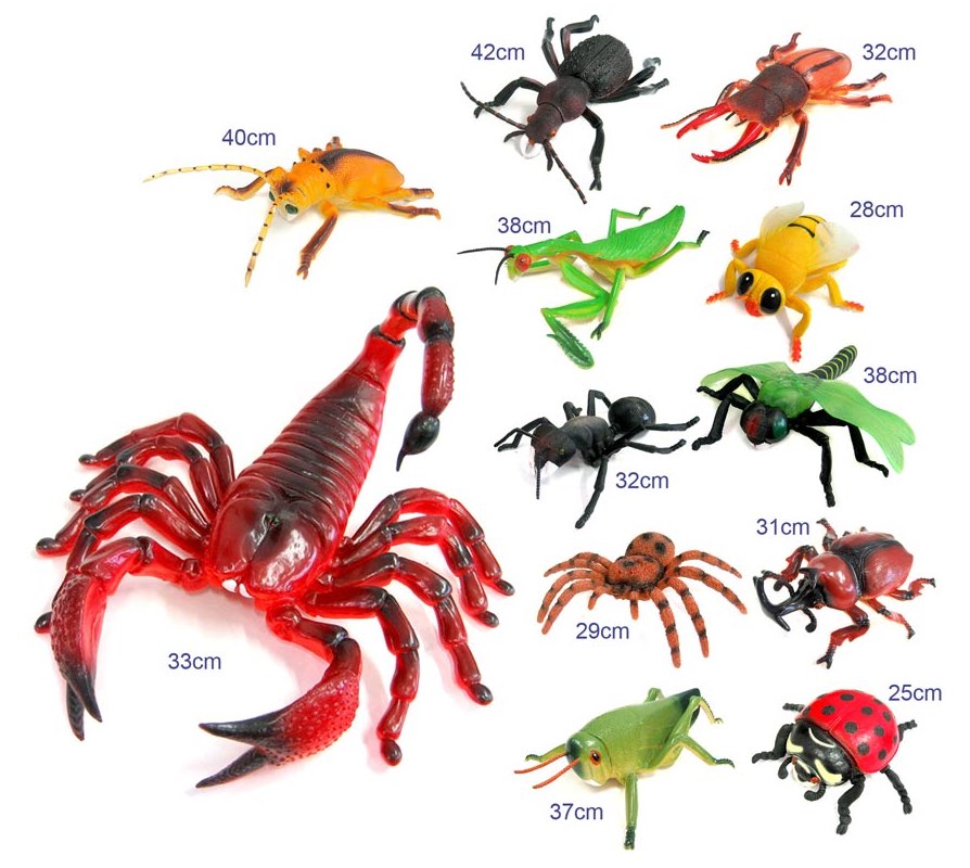 Enormous Insects 12pcs