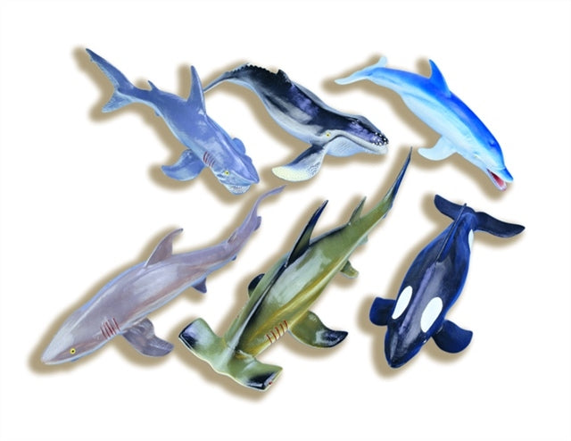 Super Size Ocean Animals 6pcs