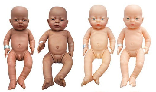 Set of Four Newborn Dolls 41cm