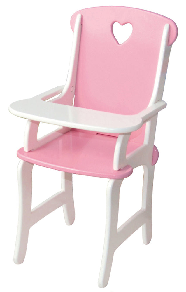 Dolls Bed, Cradle and High Chair Set