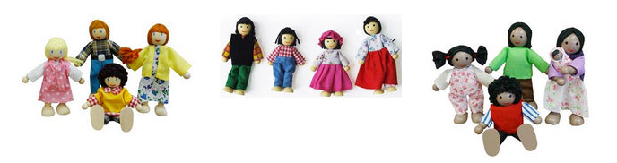 Bendy Families Set 12pcs