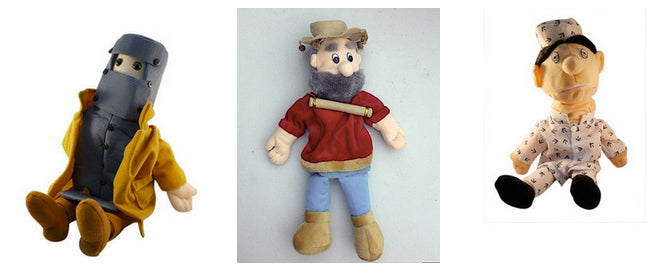 Colonial Body Puppets Set of 3
