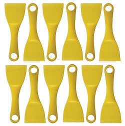 Plastic Blade Scrapers 12pcs