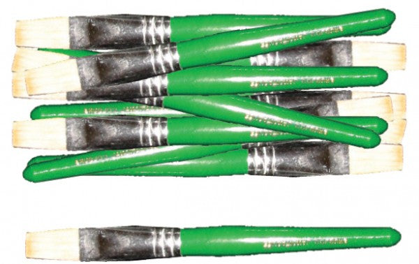 Paint Brushes Jumbo Stubby Flat 12pcs