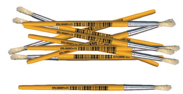 Paint Brushes Mini Stubby Round 12pcs