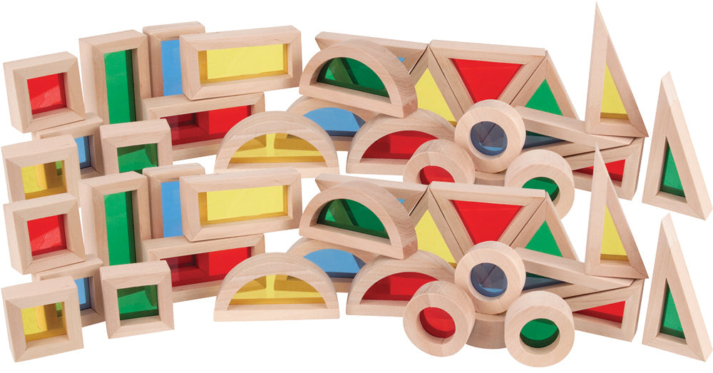 Small Light and Colour Blocks 48pcs