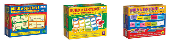 Build a Sentence Parts 1, 2 & 3